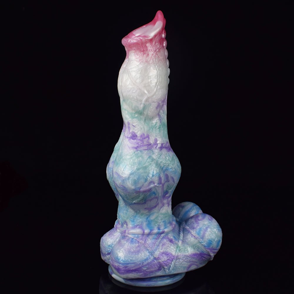 10Inch Huge Dog Knot Dildo With Suction Cup - lovemesex