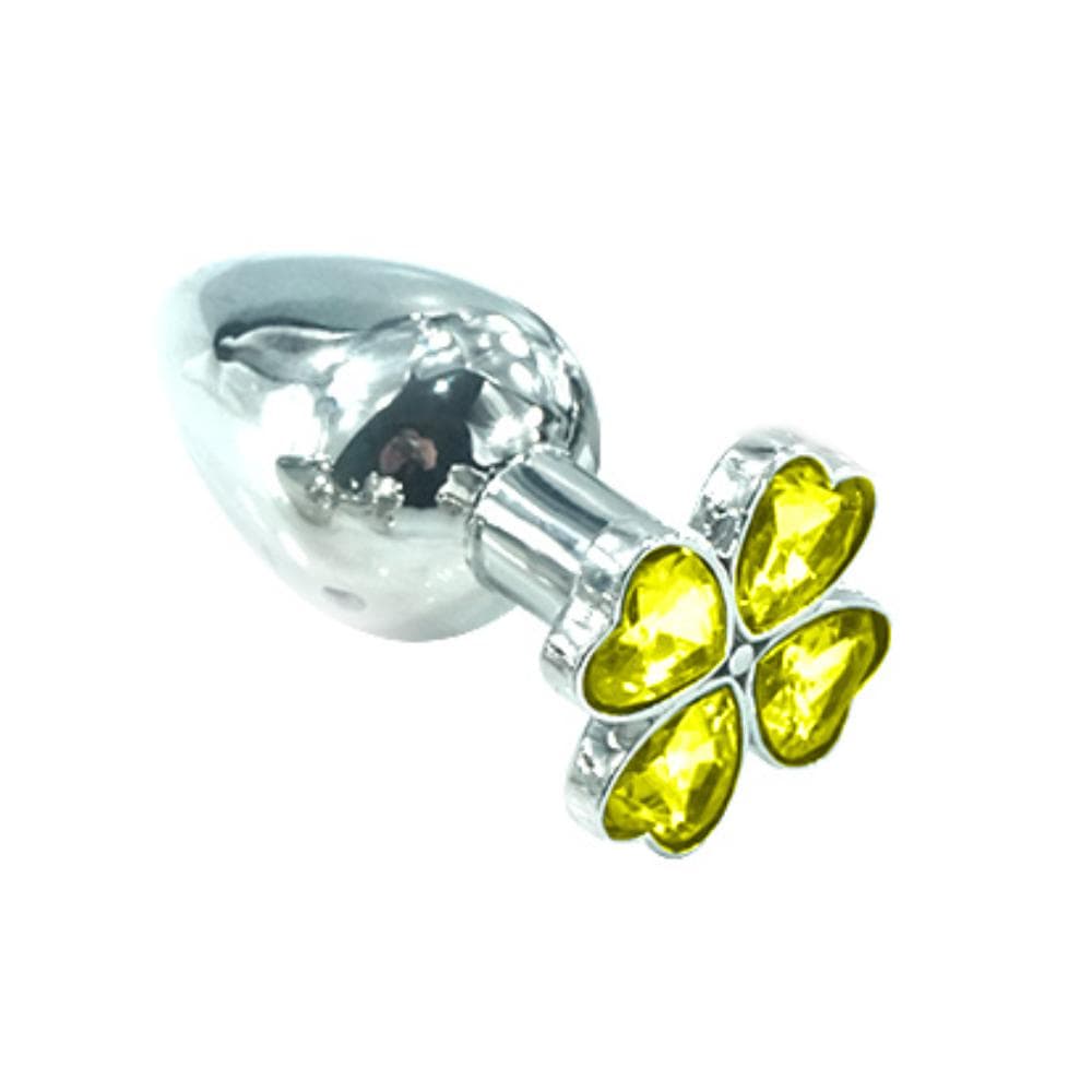 13 Colors Jeweled 3" Metal Plug - lovemesex