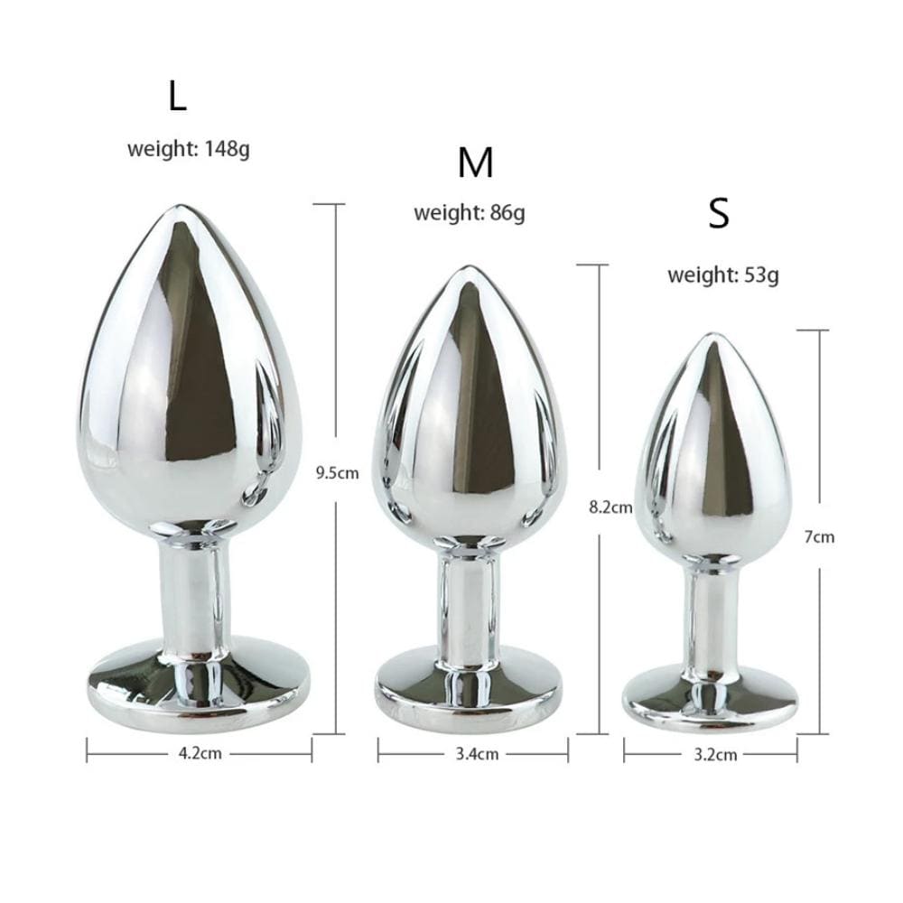 15" Dark Fox Tail with Princess-type Steel Plug and Extra Vibrator - lovemesexTail Plug