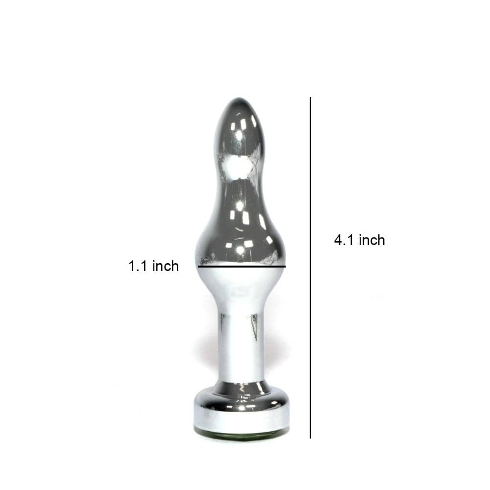 15" Dark Fox Tail with Veteran Style Plug and Extra Vibrator - lovemesexTail Plug