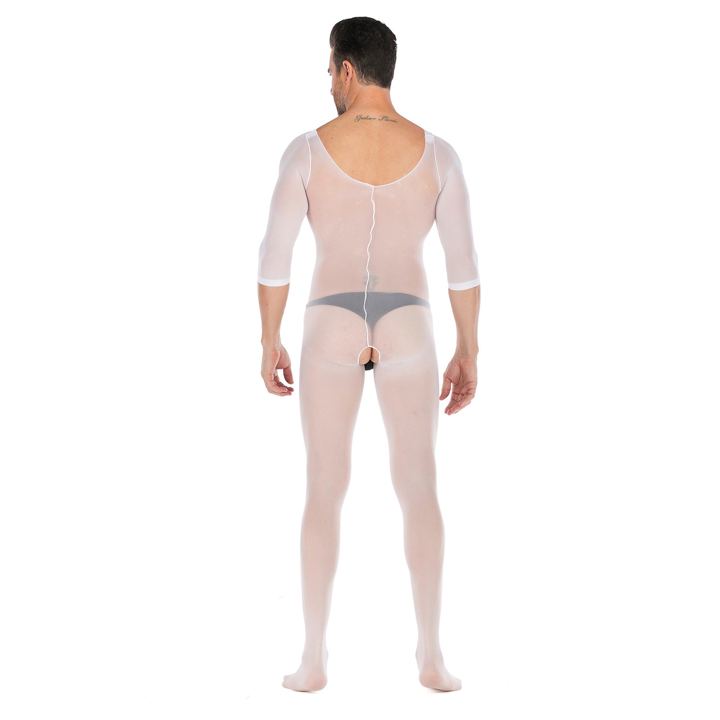 Underwear Long Sleeve Open No Take Off Jumpsuit