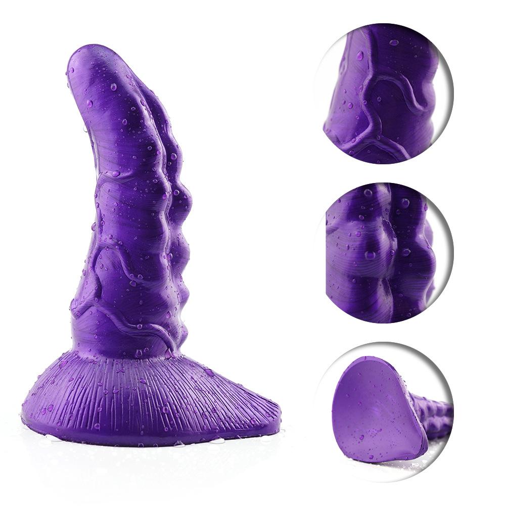 Non-Phallic Medium Silicone Dildos
