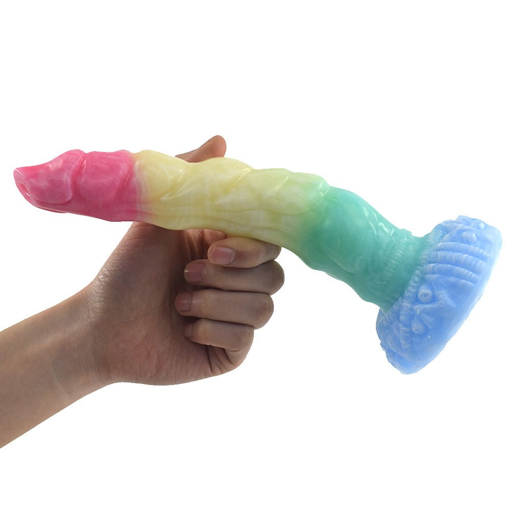 20cm Long Animal Penis with Suction Cup - lovemesex