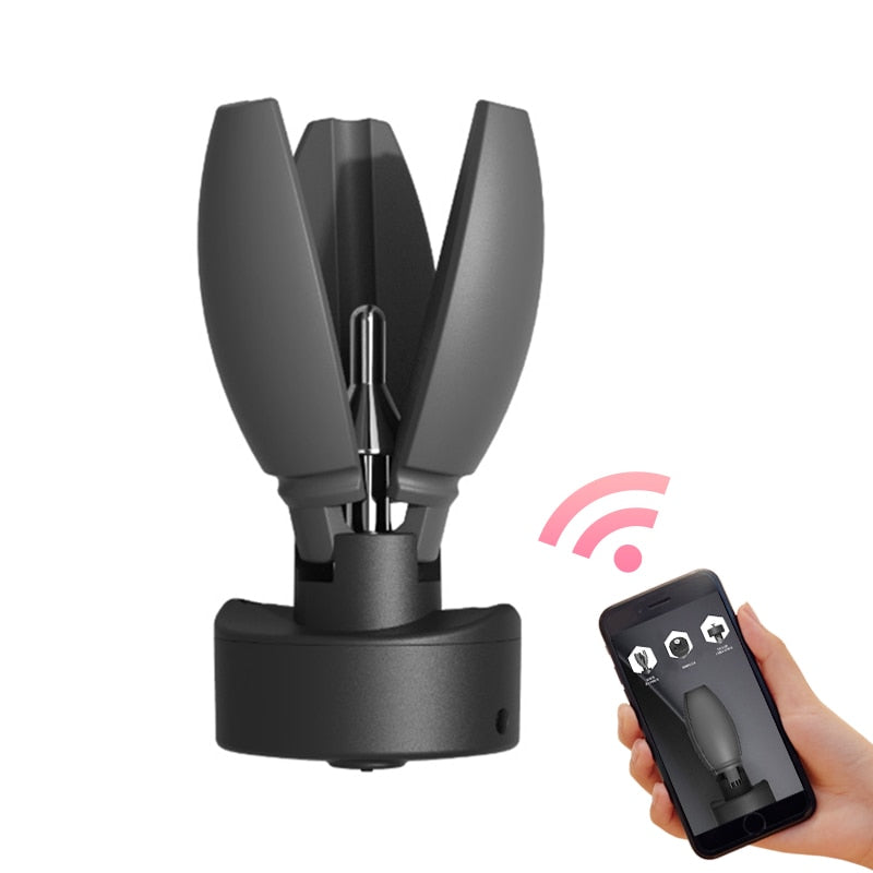 QIUI APP Remote Control intelligent pear wear anal plug dildo - lovemesex QIUI APP Remote Control intelligent pear wear anal plug dildo - lovemesex