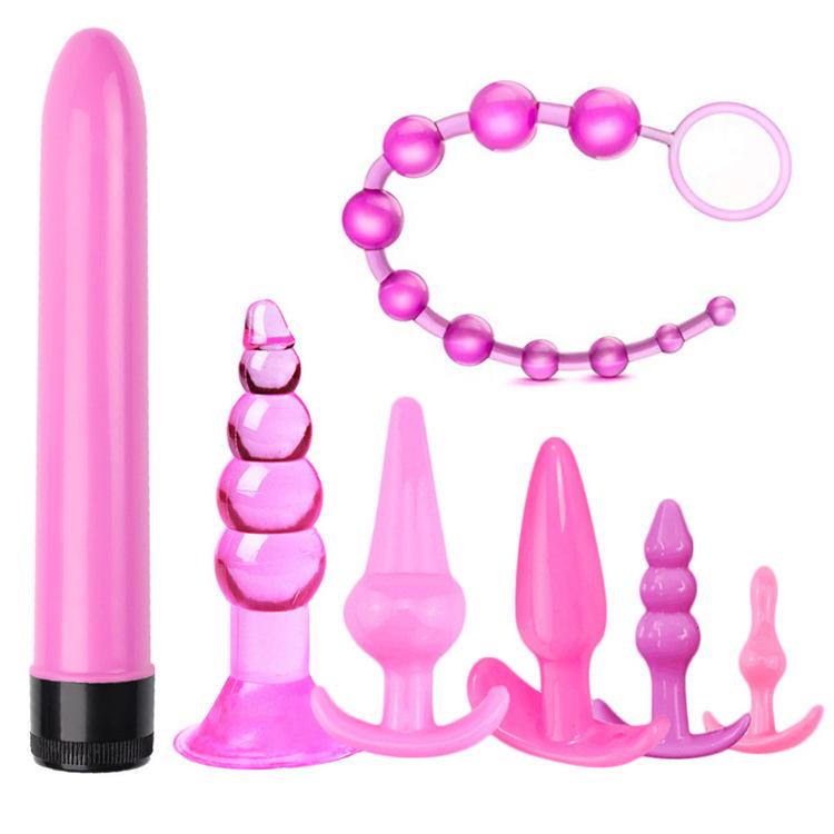 Butt Plug Set for Bondage Sex Toys (7 Pieces) - lovemesex Butt Plug Set for Bondage Sex Toys (7 Pieces) - lovemesex