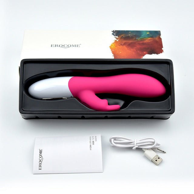 EROCOME Cygnus-kissing Bendable Shaft Clitoris Stimulation Vibrator - lovemesexRabbit Vibrators