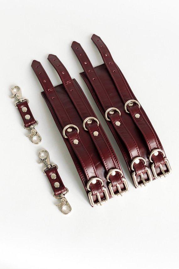 Handmade PU Leather Play Toy For Couples - lovemesexHandcuffs & Sex Restraints