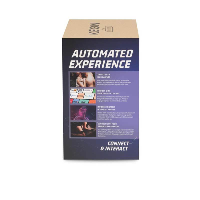 KIIROO Keon Pull Up And Down the Piston Electric Masturbatio Cup - lovemesexHandheld Masturbators