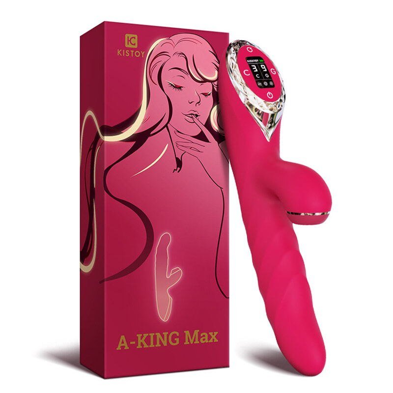 KISSTOY A-King Max Rabbit Vibrator - lovemesex KISSTOY A-King Max Rabbit Vibrator - lovemesex