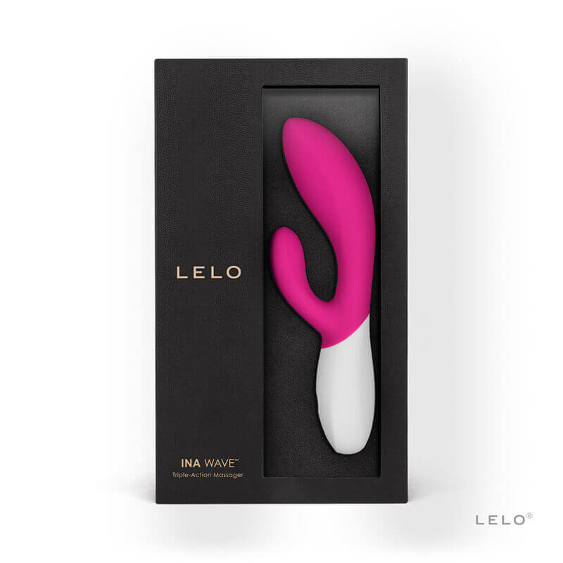 LELO INA Wave Dual Rabbit Vibrator - lovemesexrabbit vibrator