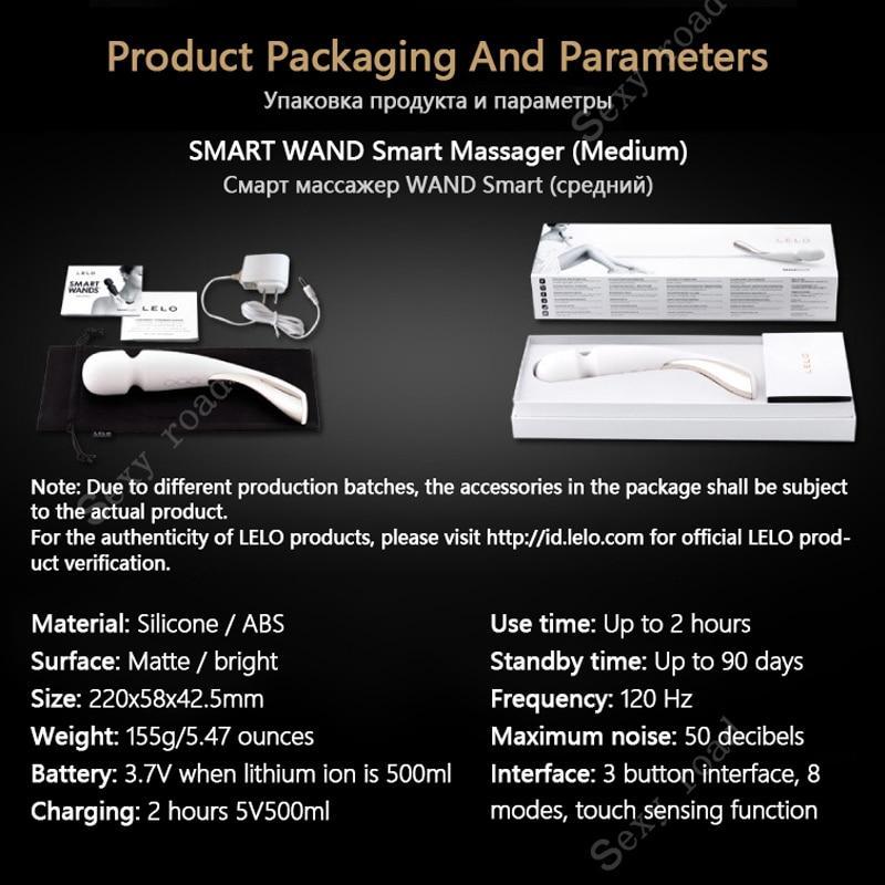 LELO Smart Wands Woman Masturbation Massager Magic Wand Big Vibrator G Spot - lovemesexMagic Wand Vibrators