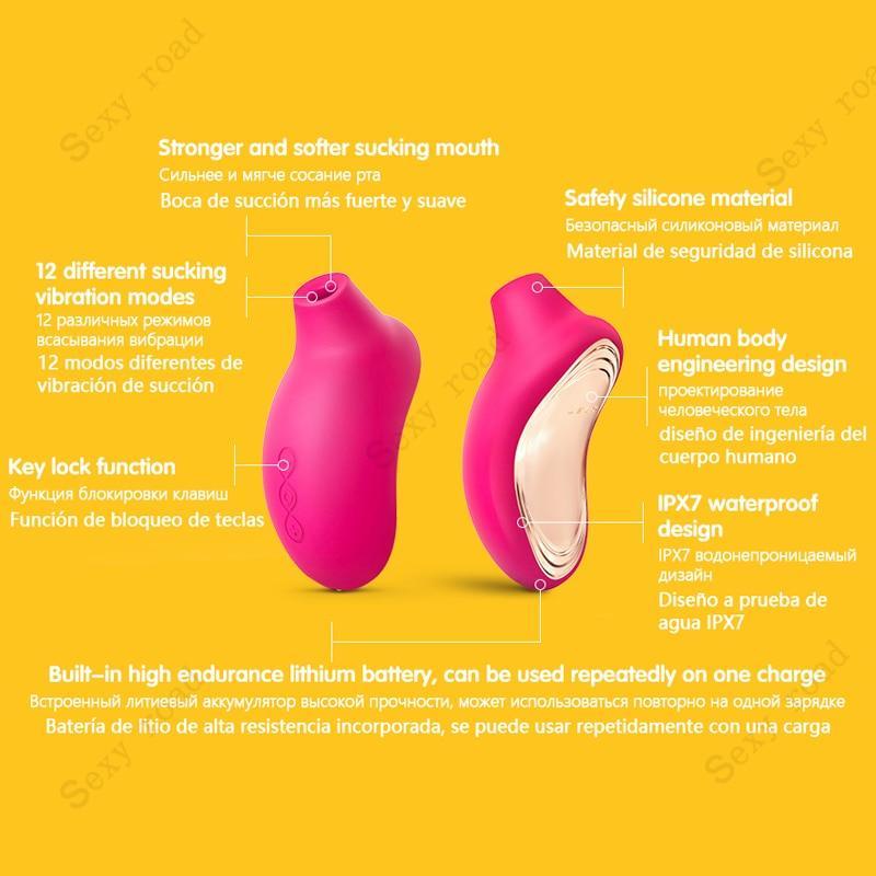 LELO Sona 2 Cruise Suction G Spot Clitoris Stimulation Orgasm Nipple Sucker High-end Vibrator - lovemesexClitoral Suction Vibrators