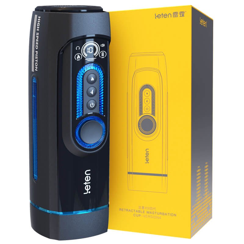 Leten Upgraded Piston X9-IV Male Masturbator - lovemesexMale Masturbator