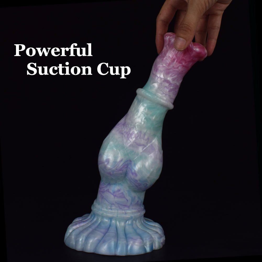 Long Horse Dildo Huge Knot Petal Shape Glans Alien Cock - lovemesexDildos