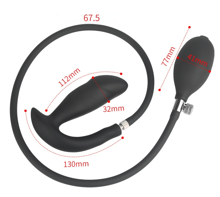 Lovemesex Ass-Pand Inflatable Plug Both Bedroom & Outside Use - lovemesexAnal Dilator