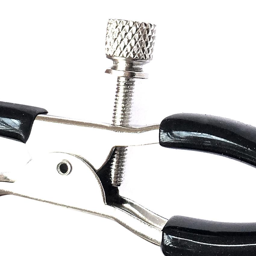 Lovemesex Intimate 3 Tiered Chains Silver Nipple Clamps - lovemesexNipple and Clit Toys