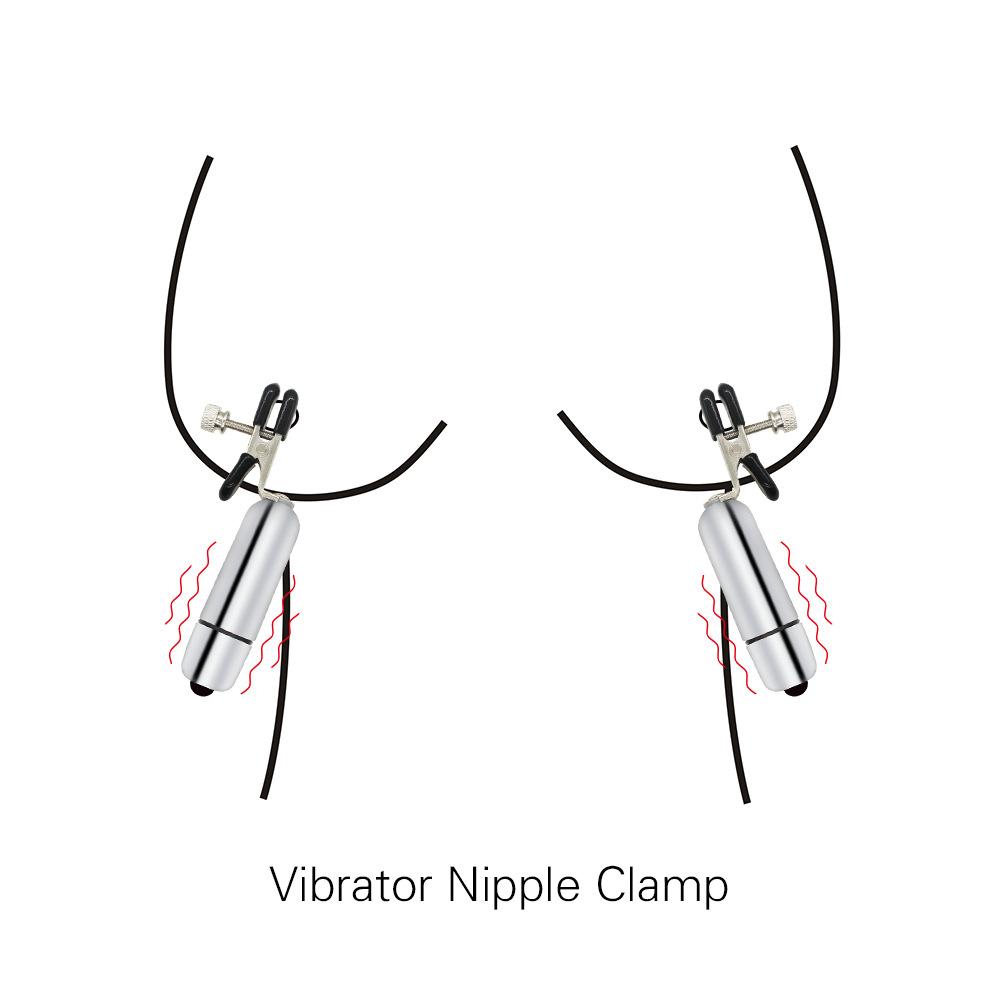 Lovemesex Nipplettes Vibrating Nipple Clamps - lovemesex Lovemesex Nipplettes Vibrating Nipple Clamps - lovemesex
