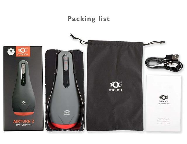 OTOUCH AIRTURN2 Automatic Heating Sucking Masturbator Toy