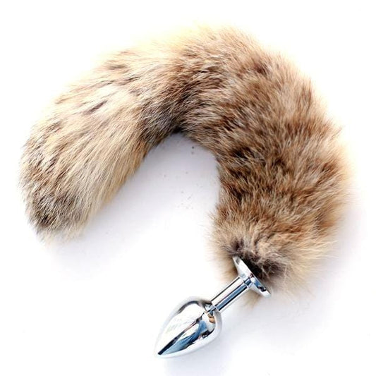 10" Faux Raccoon Tail Plug - lovemesexTail Plug
