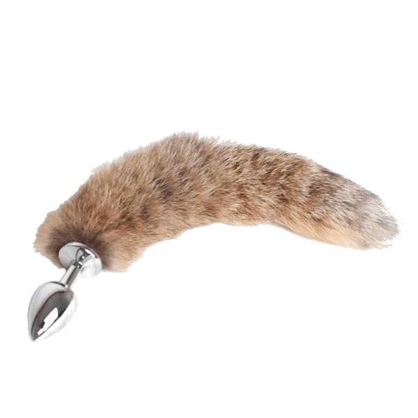 10" Faux Raccoon Tail Plug - lovemesexTail Plug