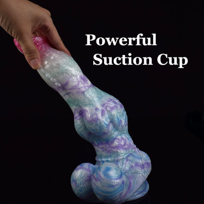 10Inch Huge Dog Knot Dildo With Suction Cup - lovemesexDildos