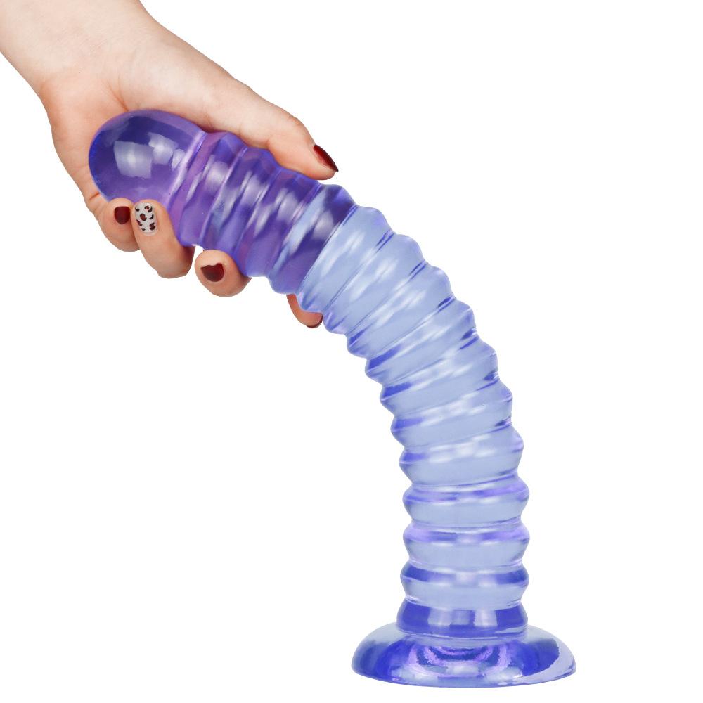 14 Inch Crystal Transparent Super Long and Thick Penis - lovemesexNon-Phallic Dildos