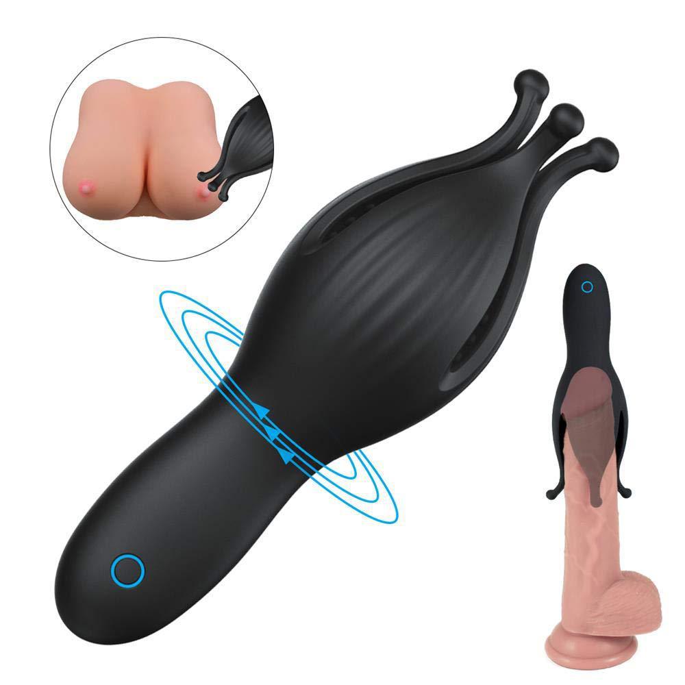 Male Penis Vibrator Glans Stimulation Sex Toy For Fun 