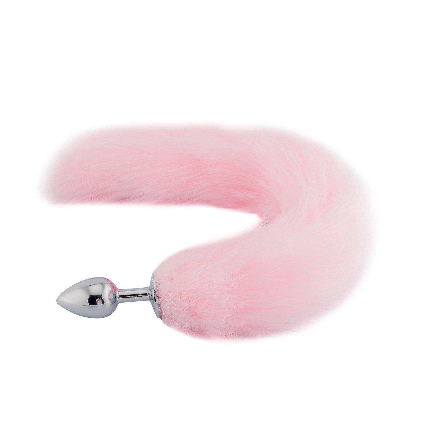18" Pink Fox Tail Plug - lovemesexTail Plug