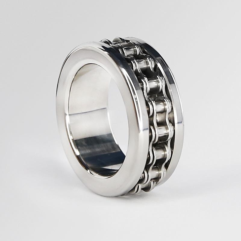 Stainless Steel Cock Ring Anti Early Ejaculation-lovemesex.myshopify.com