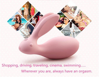 WOWYES Dual Women Rabbit Sex Waterproof Vibrator-lovemesex.myshopify.com