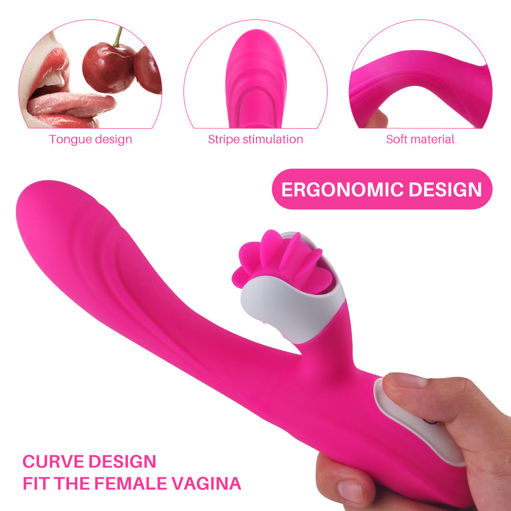 Rabbit Vibrator Vaginal Clitoral massager Female Masturbator Sex Toys for Women