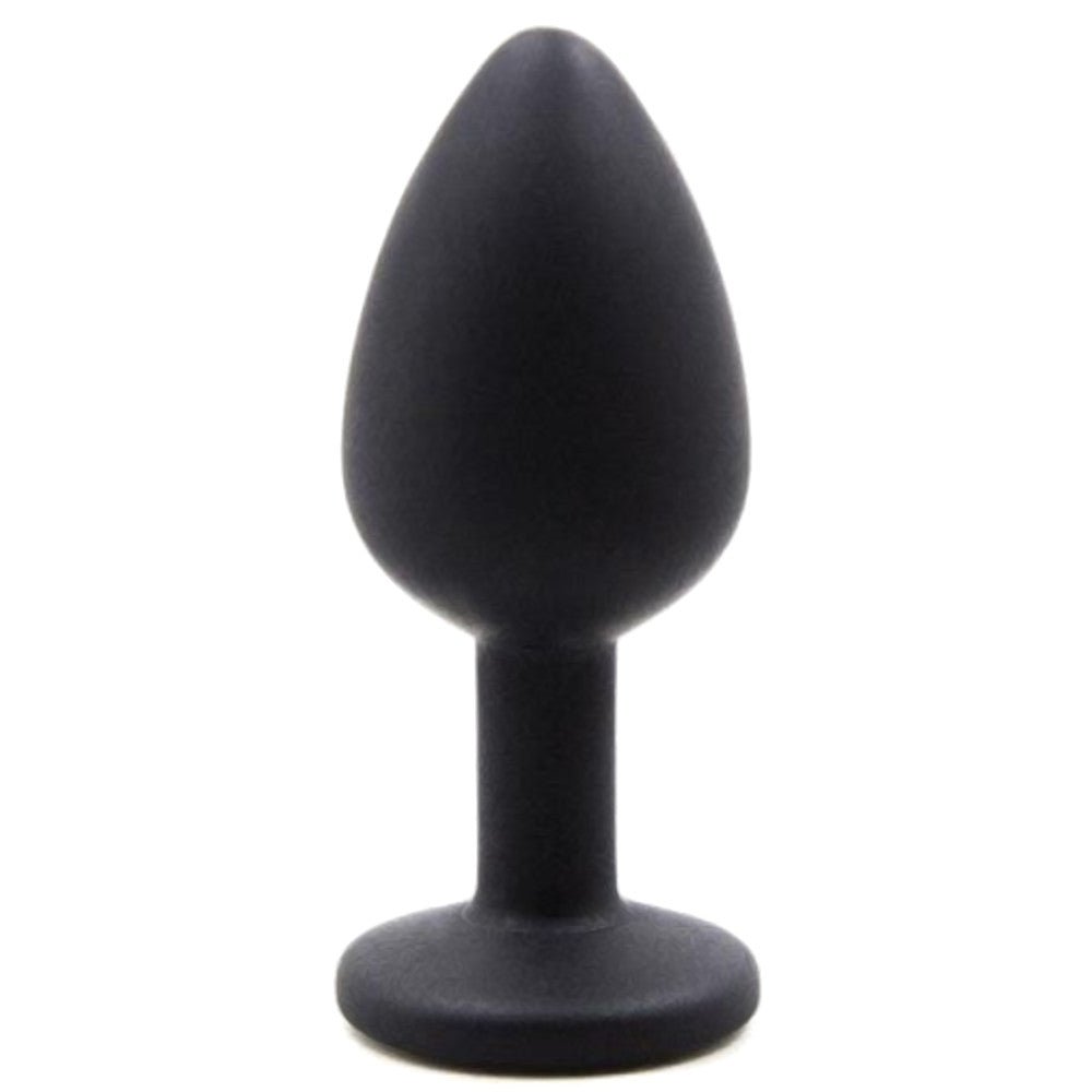 3" Tail Plug White/Pink/Black Bunny Silicone - lovemesexTail Plug