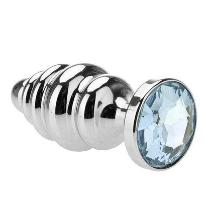 7 Colors Jeweled Spiral Beads Aluminum Alloy Plug - lovemesex