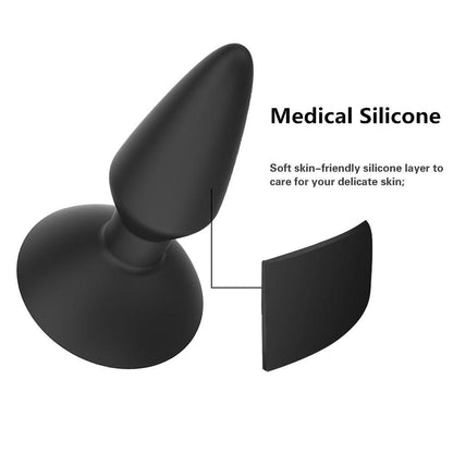 Smart Anal Plug Bluetooth Vibrator Prostate Massager Wireless Remote Control Masturbator