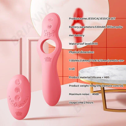 ZALO Wearable Vibrator Silicone Bendable G-spot Clitoris Stimulator Wireless APP Penis Massager