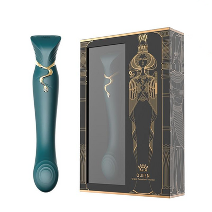 ZALO Queen Set G-spot PulseWave Vibrator with Suction Sleeve