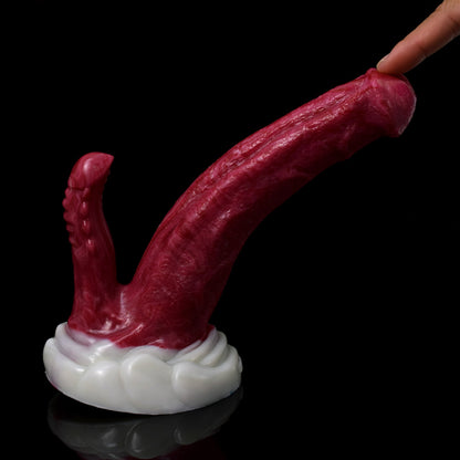 THICK HORSE SQUIRTING DILDO WITH SUCTION CUP LONG BEAST DOUBLE HEAD