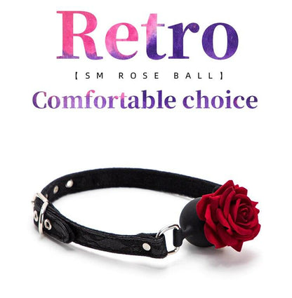 Rose Mouth Lace Ball Gag