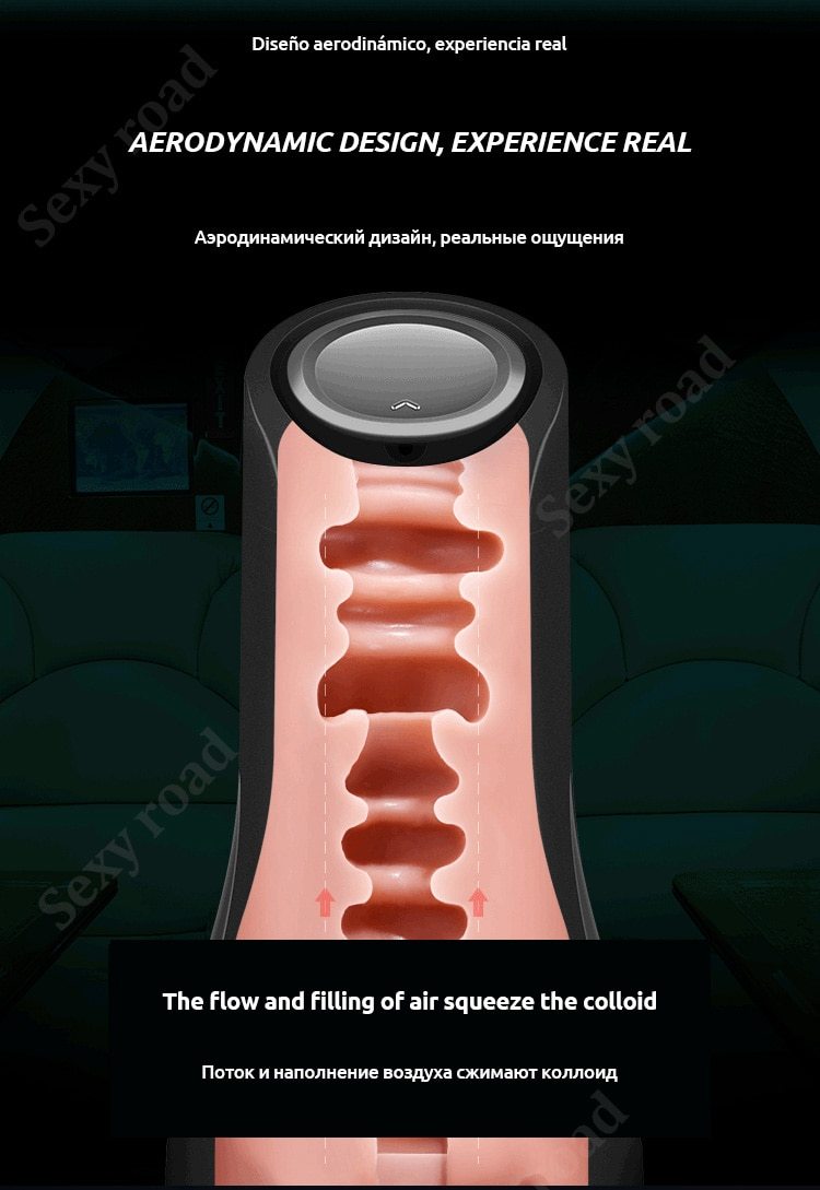 Satisfyer Male Masturbator Strong Suction Artificial Vagina Soft