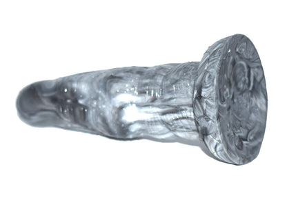 Silver Liquid Silicone Artificial Dildos