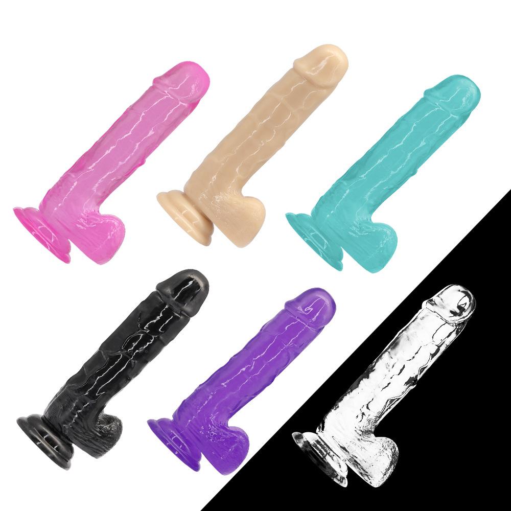 Realistic Silicone Suction-cup Dildo-lovemesex.myshopify.com