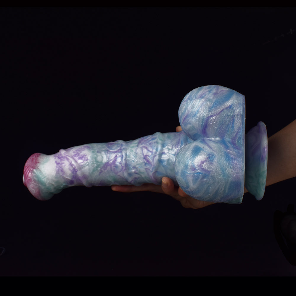 Super Long Simulation Horse Glans Penis Dildo Suction Cup