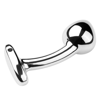 Aluminum Curved P-point Anal Plug Curved Massage Stick - lovemesexButt Plugs