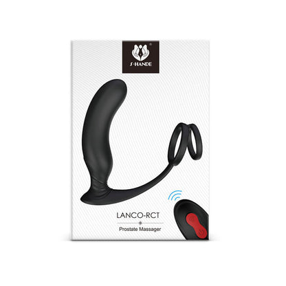 SHD Lanco Remote Control Prostate Massager With Cock Ring