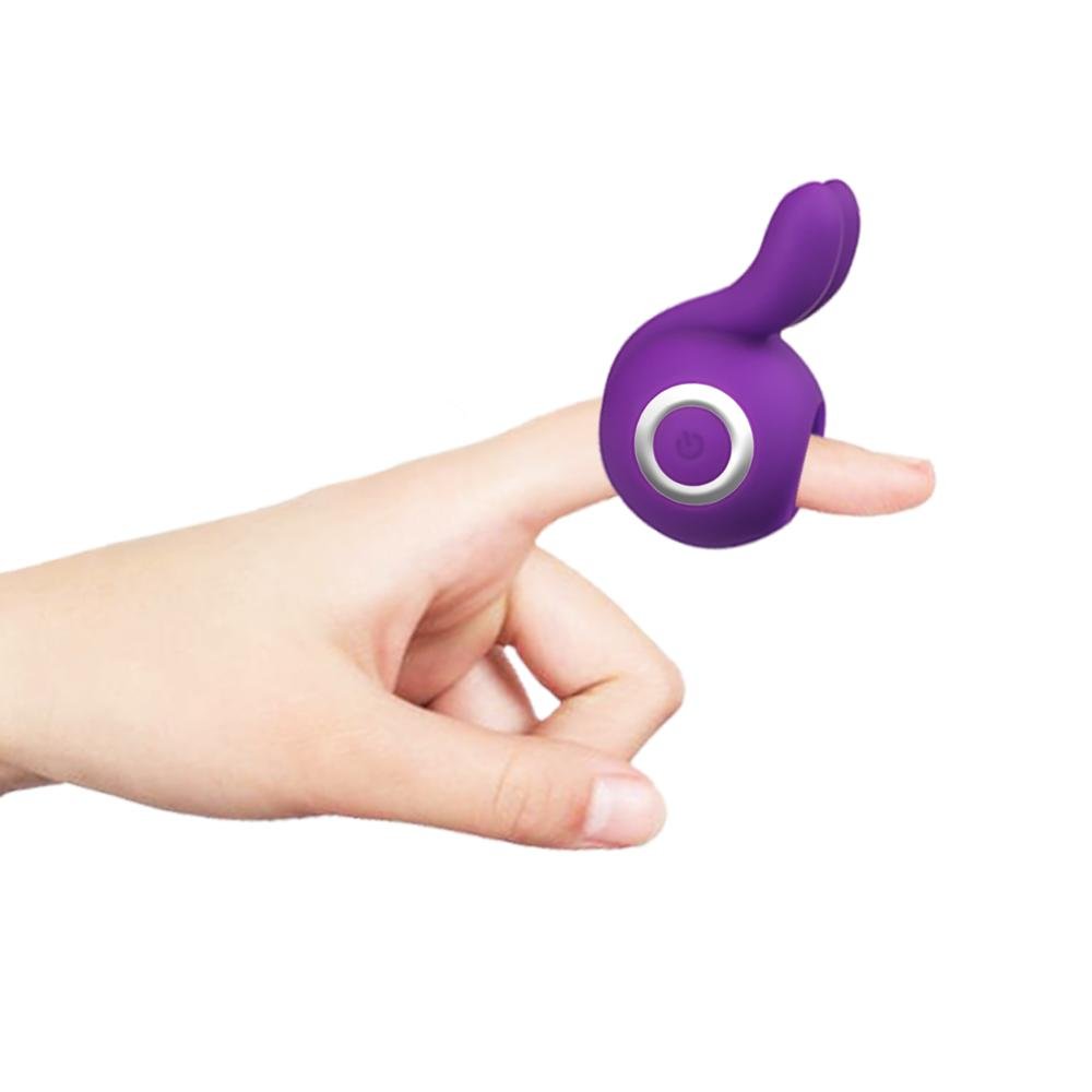 Being Fetish-13050 fingertip Rabbit Purple Ears - lovemesexRabbit Vibrators