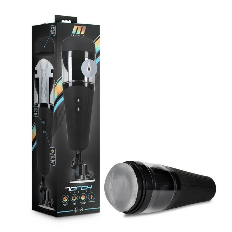 Blush Torch Joyride Stroker For Men - lovemesexHandheld Masturbators