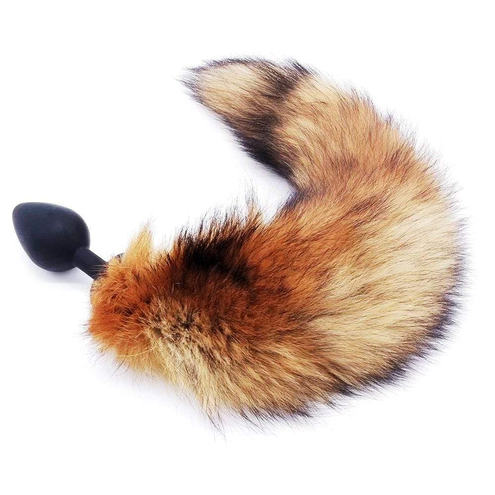 Brown Cat Tail TPE Plug - lovemesexTail Plug