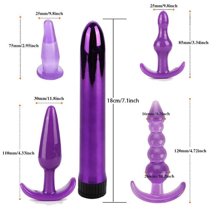 Bundle Anal Sex Toy Kit (5 Piece) - lovemesexButt Plugs
