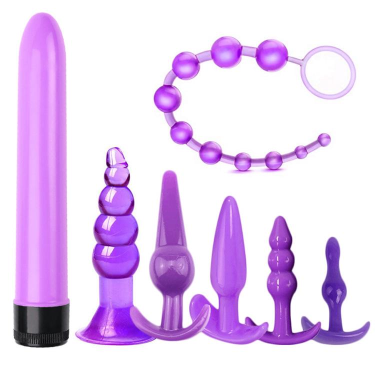 Butt Plug Set for Bondage Sex Toys (7 Pieces) - lovemesex Butt Plug Set for Bondage Sex Toys (7 Pieces) - lovemesex