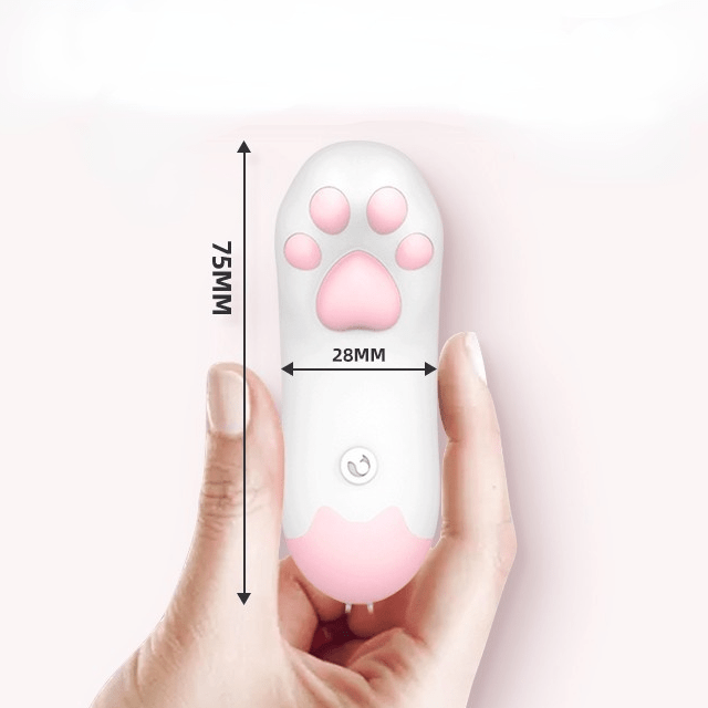 Cachito Cute Cat's Paw Intelligent Remote Control Love Egg Vibration - lovemesexLove Egg